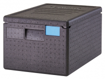 EPP180SW110 GoBox insulated food pan carrier 8"d black