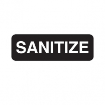 4519 Sanitize sign
