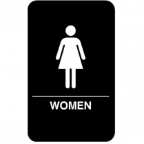 5634 Sign braille women 6x9"