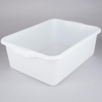 1527B-05 Bus box WHITE 7" deep NSF
