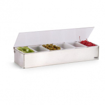 4702 Condiment dispenser s/s, 6 pint