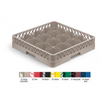 TR4 Full size cup rack 16 comp beige
