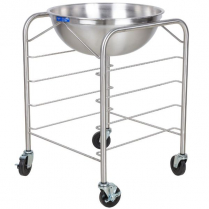 79302 Bowl stand/dolly mobile w/tray slidesDELETE