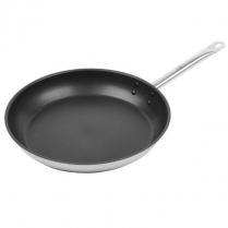N3812 Optio fry pan 12.5" non stick s/s