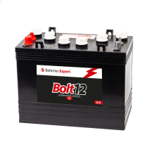 GC12-BOLT12-150   Batterie &agrave; d&eacute;charge profonde Gr GC12 12V 150Ah