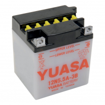 12N5.5A-3B   Motorsports Battery (Flooded) 12V 5.5Ah 55CCA
