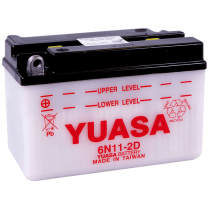 6N11-2D   Motorsports Battery (Flooded) 6V 11Ah