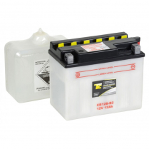 CB12B-B2   Batterie de sports motoris&eacute;s (humide) 12V 12Ah 165CCA (bouteille d'acide incluse)