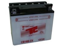 CB16B-CX   Motorsports Battery (Flooded) 12V 19Ah 240CCA CX Series