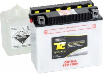 CB18-A   Batterie de sports motoris&eacute;s (humide) 12V 18Ah 235CCA (bouteille d'acide incluse)