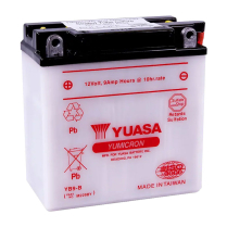 YB9-B   Batterie de sports motoris&eacute;s (humide) 12V 9Ah 130CCA