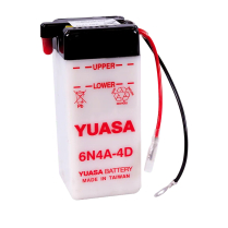 6N4A-4D   Batterie de sports motoris&eacute;s (humide) 6V 4Ah YUASA