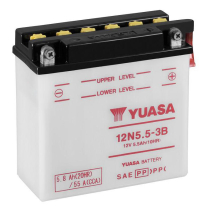 12N5.5-3B   Batterie de sports motoris&eacute;s (humide) 12V 5.8Ah 55CCA