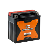 WPX14L-BS   Motorsports Battery AGM 12V 12Ah 200CCA (Acid Bottle Supplied)
