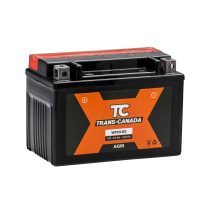 WPX9-BS   Motorsports Battery AGM 12V 8Ah 120CCA (Acid Bottle Supplied)