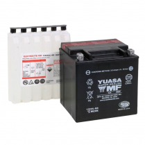 YIX30L-BS   Batterie de sports motoris&eacute;s AGM 12V 30Ah 400CCA (bouteille d'acide incluse)