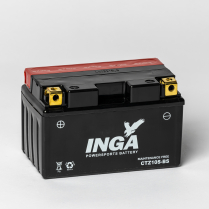 CTZ10S-BS   Batterie de sports motoris&eacute;s AGM 12V 8.6Ah (bouteille d'acide incluse)