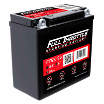 FTSX-9B Motorsports Battery AGM 12 V 9Ah 130CCA (Factory Activated)