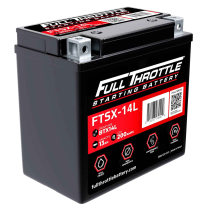 FTSX-14L  Motorsports Battery AGM 12V 13Ah 200CCA Fullriver (Factory Activated)