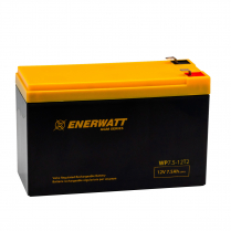WP7.5-12T2   AGM Battery 12V 7.5Ah/34W