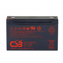 GP6120F2   AGM Battery 6V 12Ah