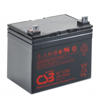 GP12340   AGM Battery Gr U1 12V 34Ah