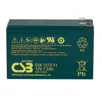 EVX1272F1   AGM Battery 12V 7.2Ah