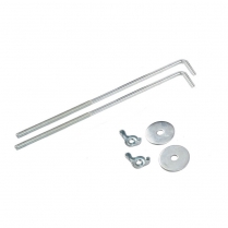 QC302105-2002   L Style Hold-Down Bolt Set 1/4" X 10" (Pair)