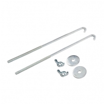 QC302107-025   J Style Hold-Down Bolt Set 1/4" X 10" (Pack of 25)