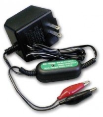 PAC12-1A   CHARGEUR 12V 1AH AUTOMATIQUE (PINCES)