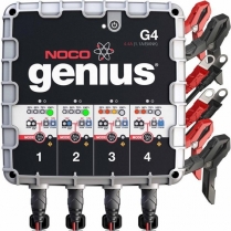 G4   GENIUS CHARGER 4 BANK 6V/12V 1.1A PER BANK AUTOMATIC