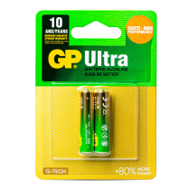 GP24AUETA21-2GSBC2   Pile alcaline AAA GP Ultra (Carte de 2)