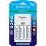 KKJ17MCA4BA   4 Position Charger Ni-MH AA/AAA Panasonic Eneloop - Includes 4 x AA Pre-Charged Batteries