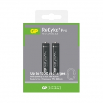 GP85AAAHCBE-2GBLA2   AAA Ni-MH 850mAh Rechargeable Battery GP ReCyko (Pkg of 2)