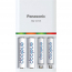 KKJ55MCA4BA   Panasonic eneloop battery Quick charger + 4-AA Ni-MH precharged rechargeable batteries