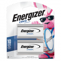 ELCRV3BP2   Pile CRV3 3V lithium  pour cam&eacute;ra photo Energizer (Carte de 2)
