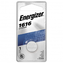 ECR1616BP   CR1616 3V Lithium Coin Cell Energizer (Pkg of 1)