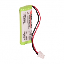 TCB-366R  Pile de remplacement pour t&eacute;l&eacute;phone sans-fil Ni-MH 2.4V 500mAh invers&eacute;
