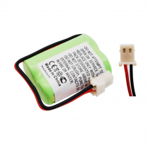 TCB-346R   Cordless Phone Replacement Battery Ni-MH 2.4V 300mAh reversed