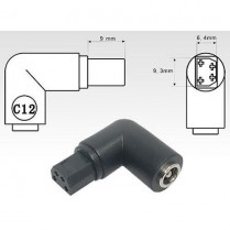 C12   Connector for LBAC/LBDC 6.4 x 9.3 mm