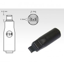 C18   Connector for LBAC/LBDC 5.5 x 2.5 mm 3 Pins