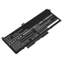 LB-DEL552  Pile de remplacement d'ordinateur portable Dell 075X16, RJ40G; Latitude 15 5520