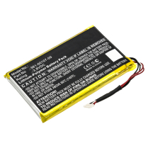 GPS-GARS735  Pile de remplacement pour GPS Garmin 361-00107-00; Explorer+