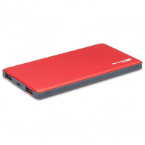 GPMP05MARGB-2B1    Batterie externe / Chargeur USB 2 x 2.1A 5Ah rouge GP