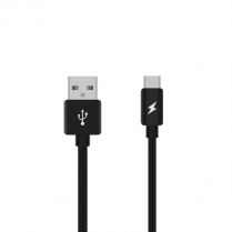 CLEC-DC501T   C&acirc;ble de charge USB-A / USB-C 1m