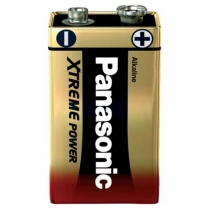 6LR61XWAB   ALKALINE INDUST BATT 9V PANASONIC VRAC