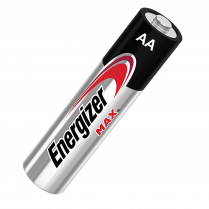 E91   Pile alcaline Energizer MAX AA 1.5V (Boite de 144)