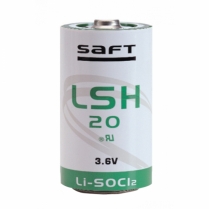 LSH20BA   Pile lithium 3.6V D Saft High-Rate/Pulse