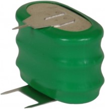 3/V150H   Memory Backup Battery Ni-MH 3.6V 150mAh 3-Pin Varta