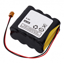 PAC-AM111000  Pile de remplacement pour horloge Amano AJR-111000 Ni-CD 9.6V